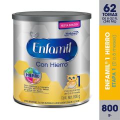 Enfamil con Hierro Etapa 1 - Lata 800 G