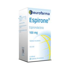 Espirone 100 Mg Tableta Recubierta - Caja 20 UN