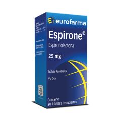 Espirone 25 Mg Tableta - Caja 20 UN
