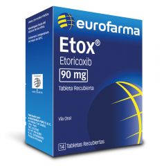 Etox 90 Mg - Caja 14 Tabletas
