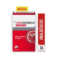 Cafiaspirina Forte 650mg + 65mg Tableta - Blíster 12 UN