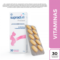 Supradyn Pronatal Multivitamínico - Caja 30 UN