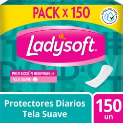 Ladysoft Protectores Diarios - Caja 150 UN