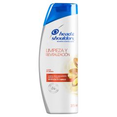 Shampoo Head & Shoulders Limpieza y Revitalización - Frasco 375 Ml