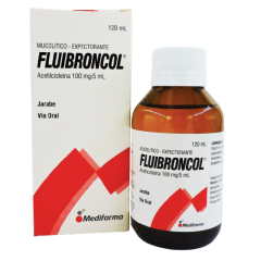 Fluibroncol 100Mg/5Ml  Jarabe - Frasco 120 ML