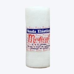 Venda Elástica Medical B&T 4 X 5 Yardas - 1 UN