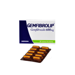 Gemfibrolip 600 Mg Tableta - Blíster 10 UN