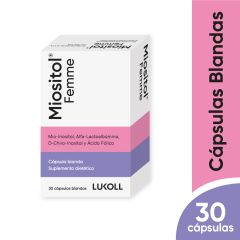 Miositol Femme  Cápsula Blanda - Caja 30 UN