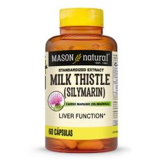 Silimarina Milk Thistle Cápsulas - Frasco 60 UN