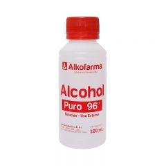 Alcohol 96° Alkofarma - Frasco 120 ML