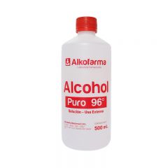 Alcohol 96° Alkofarma - Frasco 500 ML