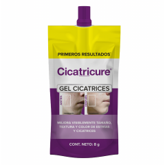 Cicatricure Gel para Cicatrices y Estrías 8ml - Sachet 1 UN