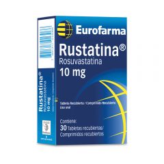 Rustatina 10 MG - Caja 30 Comprimidos