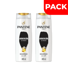 Pack Shampoo Pantene Hidratación Extrema - Frasco 400 ML