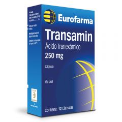 Transamin 250 Mg - Caja 12 cápsulas