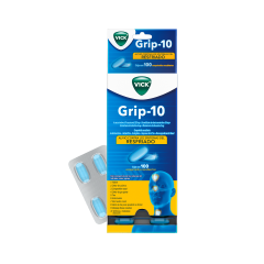 Vick Grip10 - Blíster 4 UN