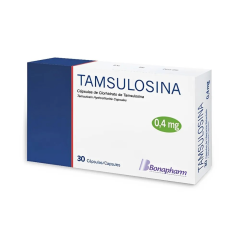 Tamsulosina 0.4 mg Cápsulas - Caja 30 UN