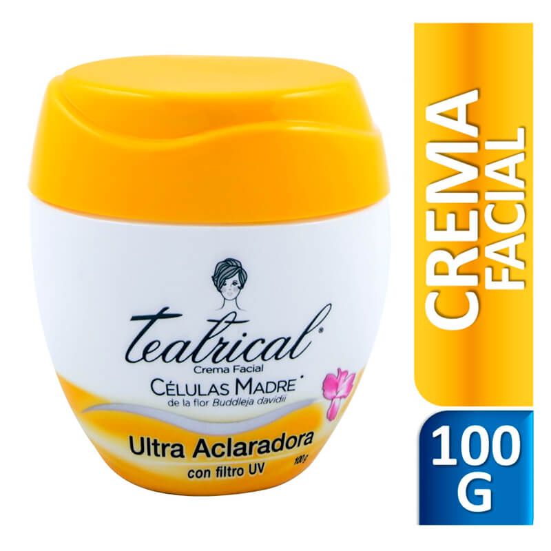CREMA FACIAL TEATRICAL ACLARADORA 100 GR
